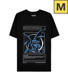 T-Shirt Medium - Yu-Gi-Oh! Blue Eyes White Dragon - Difuzed product image